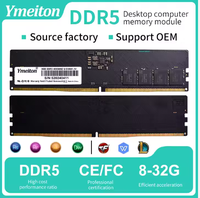 Mémoire Ymeiton DDR5 8G/16G/32G ECC UDIMM 4800-5600MHz pour PC de bureau - Haute qualité en stock