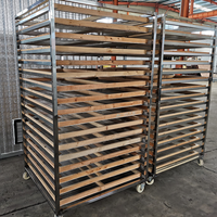 Déshydrateur alimentaire commercial entièrement automatique à pompe à chaleur air-eau en acier inoxydable SUS304 de grande capacité, garantie 1 an