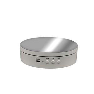 Smart Electric <b>Turntable</b> TYN150 Metal Round Display <b>Stand</b> With USB Charging For Indoor Photography - Product Image 1