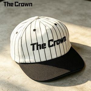 Casquette Snapback Structurée à 5 Panneaux avec Logo Personnalisé et Rayures, Vente en Gros, Bicolore, Visière Plate, Sous-Visière Verte, Fabricant - Product Image 1