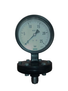 विका डायाफ्राम प्रेशर गेज मॉडल 422.12 423.12 तरल मानक प्रकार स्टेनलेस स्टील आवास - Product Image 5