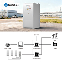 Système de stockage d'énergie par batterie 500 kWh 261 kWh avec onduleur hybride Fox 50 kW 100 kW pour usage commercial 358,4 V 314 Ah Batterie au lithium