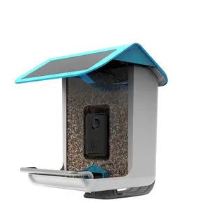 Smart WIFI Wild Bird Feeder With Camera To Capture Bird Movements AI to Recognize Birds Supports Device Sharing