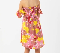 2024 Aloha personnalisé fille hawaïenne imprimé fleuri robe de vacances enfant personnalisé fille hawaïenne imprimé fleuri robe de vacances