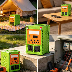สถานีไฟฟ้าพกพา 300W 500W 1000W สำหรับกรณีฉุกเฉิน ชาร์จเร็ว เหมาะสำหรับตั้งแคมป์กลางแจ้ง เครื่องกำเนิดไฟฟ้าพกพา - Product Image 3