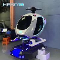 HEROVR Équipement de Jeux VR Course Hélicoptères Réalité Virtuelle Simulateur de Jeux VR pour Enfants