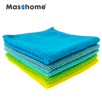 Chiffon de nettoyage multifonctionnel coloré en microfibre pour voiture, torchon de cuisine, chiffon de nettoyage pour salon, chiffon de polissage pour vitres de voiture, chiffon de nettoyage en microfibre
