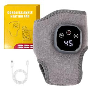 0728 Heating Foot <b>Massager</b> <b>Machine</b> with Adjustable 4-level Temp & 3-speed Vibration Ankle Support Brace for Home Use - Product Image 2