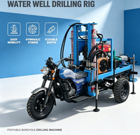 Dolphin Robuste Langlebige Motorrad-Stil Wasserbrunnenbohranlage 100m 150m Bohrlochbohrmaschine Perforadora De Pozos De Agua