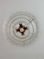 Lustres de plafond en verre de Murano vintage de luxe pour salon salle à manger hôtel