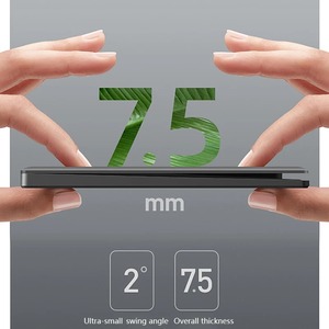 영국 몰타 울트라 씬 풀 PC 전기 스위치 1 <span class=keywords><strong>2</strong></span> <span class=keywords><strong>3</strong></span> 4 갱 그레이 18W 스마트 퀵 타입 C USB 소켓 13A 벽 전원 콘센트 플러그 - Product Image 5