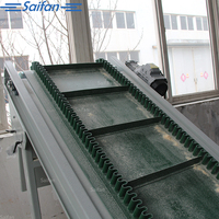 Machine automatique SF8005+8010 pour palettes en bois, scie à plusieurs têtes et empileur de bois