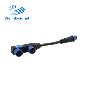 cerradura de empuje TypeFemale M15 a prueba de agua conector un remolque cinco arnés de <span class=keywords><strong>alambre</strong></span> para la iluminación de la calle - Product Image 4