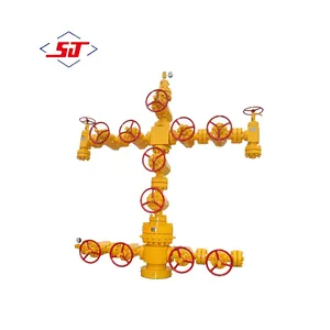 high quality wellhead with tubing and casing head christmas tree equipment