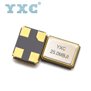 5 Pack 25MHz Active Crystal Oscillator SMD 3225 Size 4 Pin Surface Mount 25.000MHz Precision Oscillators 7 thumbnail image
