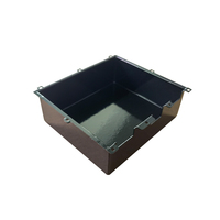 Pièces de tôlerie soudées, assemblées par pulvérisation électrostatique, estampées, embouties profondes, personnalisées, pour plaques froides, épaisseur 1,0 mm, revêtement en poudre