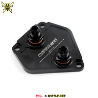 Adaptador de enfriador de transmisión de caja de cambios personalizado sándwich de placa Base para Honda para Civic FC 1,5 T Ver2.0 Cvt nueva condición-modelo