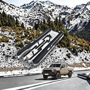 Marchepieds latéraux fixes en alliage d'aluminium de style professionnel pour voitures coréennes - Product Image 3