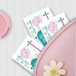 Lingettes alcoolisées Haishi Hainuo à 75 % d'alcool, en gros, pour usage domestique, 20 lingettes - Product Image 2