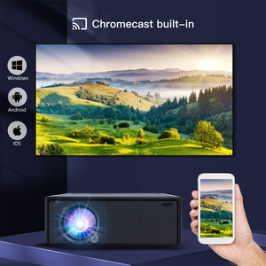 <span class=keywords><strong>Proyector</strong></span> X7 ATV certificado por Google 600ANSI <span class=keywords><strong>Chromecast</strong></span> Android 11 Full HD 1080P <span class=keywords><strong>Proyector</strong></span> LED LCD nativo con control remoto por voz BT - Product Image 4