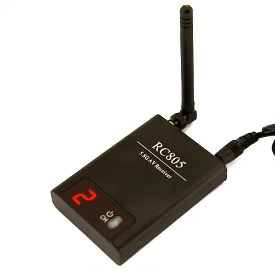 DIY RC805 5,8G 8CH приемник передачи изображения с функцией отображения канала для самолетов на радиоуправлении
