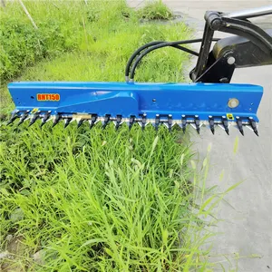 Hedge Trimmer Blade Grinding Machine Long Reach Hydraulic Agriculture Hedge Trimmer For Excavator