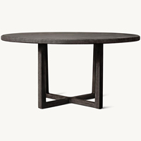 Ensemble de table et chaises de salle à manger en bois massif moderne, personnalisable et réglable pour la maison ou le bureau, design intérieur haut de gamme