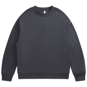 Plain Dyed <b>White</b> Cotton Hoodie High Quality Wholesale Plush Crewneck OEM <b>Jogger</b> - Product Image 1