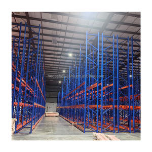 Systèmes d'étagères de stockage d'entrepôt Heda Racking, rayonnages en acier robustes, rayonnages sélectifs certifiés pour palettes - Product Image 1