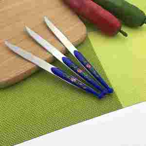 Couteau à fruits en acier inoxydable durable de haute qualité, contemporain, 12 pièces, boîte cadeau pour fête, mariage - Product Image 5