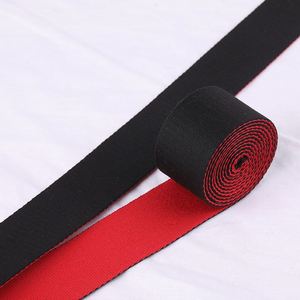 High Quality Two Tone Durable Using Polyester Custom Polyester Woven Band Jacquard <b>Webbing</b> for Handbag Strap - Product Image 4