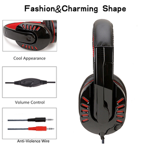 Vente en gros de casque filaire pour e-sports casque électronique pour ordinateur casque de <span class=keywords><strong>sport</strong></span> écouteurs de jeu <span class=keywords><strong>bandeau</strong></span> avec microphone - Product Image 4