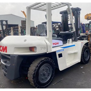 <b>Used</b> TCM FD70 Counterbalance Forklift 7 Ton Capacity Diesel Engine Three Stage Mast 3254mm Fork Length 1250mm Wheelbase - Product Image 5