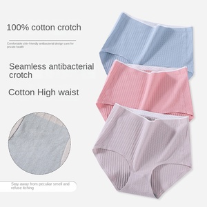 Panty Lady Unterwäsche Nahtlose weibliche Höschen für Frauen Hochwertige High Rise Damen Baumwoll Slips - Product Image 1