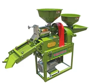 Mini Rice Milling Machine Rice Milling Combined Rice Mill Machine Auto Wheat Flour Mill Plant Price With Vibrating Screen