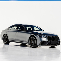 Kit de Carrocería Deportiva Sport63 para Modificación de Automóviles W223 2021-2024, Parachoques Delantero y Trasero, Faldones Laterales, Rejilla, Tubo de Escape para Benz Clase S
