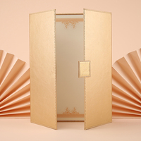 Porta Certificados de Cuero PU Rojo de Lujo con Logotipo Personalizado, Cubierta A4 con Impresión Personalizada para Regalo Corporativo y Premio de Graduación