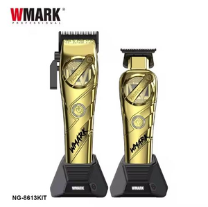 WMARK NG-8613KIT Tagliacapelli Ricaricabile con Batteria Ecologica, Trimmer di Precisione <span class=keywords><strong>per</strong></span> <span class=keywords><strong>Uomo</strong></span>, Kit da Barbiere ad Alta Velocità <span class=keywords><strong>per</strong></span> Salone - Product Image 2