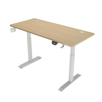 Nueva mesa elevadora de oficina ajustable inteligente eléctrica, muebles de escritorio de estudio medianos de motor simple y dual con diseño de memoria