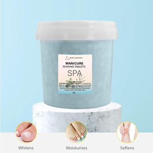 Comprimés effervescents à base de plantes personnalisés en gros pour la manucure et la pédicure, apaisants pour la peau, pour le spa des pieds, eucalyptus menthe - Product Image 2