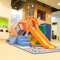 Dijual Area Permainan Lembut Gym Dalam Ruangan Khusus, Mainan Mendaki Sarang Madu Digunakan untuk Anak-anak