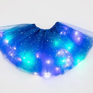 Grosir pakaian rok Tutu anak rok Tutu lampu Led anak-anak Natal