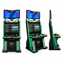 Machine d'arcade commerciale verticale de jeu de combat à monnayeur pour 2 joueurs