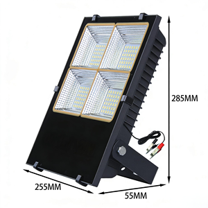 ไฟสวนประหยัดพลังงาน 120W IP66 ดีไซน์แบบเมทริกซ์ ไฟส่องสว่างกลางแจ้งแบบกันน้ำ LED  มุมลำแสง 120 องศา พร้อมคุณสมบัติหรี่แสงได้ - Product Image 4