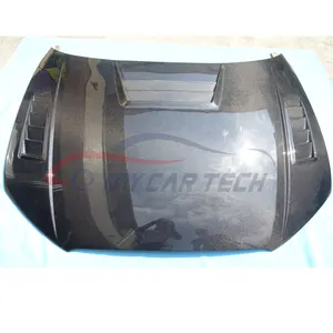 For A udi A3/S3 AR style Carbon Fiber Vents Scoops Engine Cover Hood Bonnet bodykit