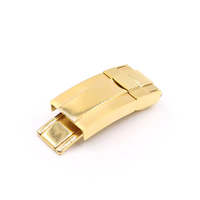 Bracelet de montre de luxe en acier inoxydable Mingfung de qualité supérieure avec boucle déployante papillon, option logo personnalisé, pour montre Submarine