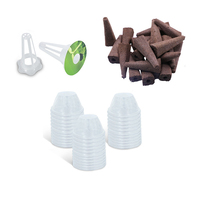 DD3190 50 pièces système de culture hydroponique à partir éponges de croissance paniers étiquettes accessoires de jardin Kit de gousses de graines