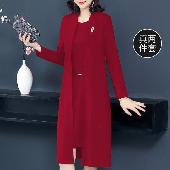 knee length dresses for ladies Journey Two-Piece Long Dress Set main image 0