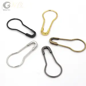 Manufacturer china Pear shape safty pin / garment accessories safety pin Gourd shaped Hang Tag Safty Pins