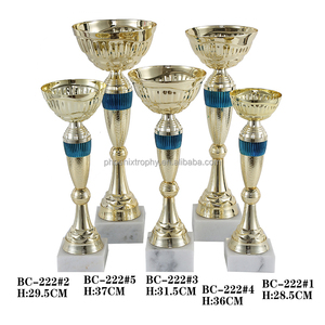 Trophée personnalisé de la marque Phoenix, durable, en métal doré ou argenté, gravé, imprimé en typographie, modè<span class=keywords><strong>le</strong></span> BC293, pour les tournois sportifs - Product Image 2